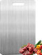 Schneidebrett für Brot Kunststoff Gray 34x23cm 1Stück