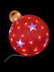 Christmas Solar Decorative LED & 8 Programs Φ34x37 F-r Φ34x37