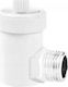 Valvex 4700750 Valvă Unghiulară Automată De Canalizare 1/2'' Gamma Albă G.zodpo-1/2-vx-unghiulară-albă