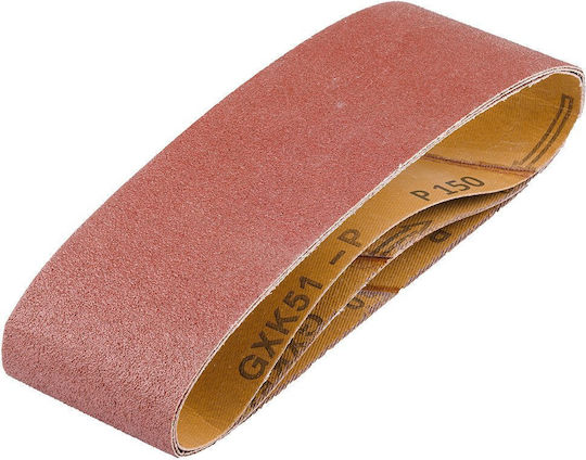 Graphite Sanding Belt Κ150 / K150 75x533mm Set 3pcs