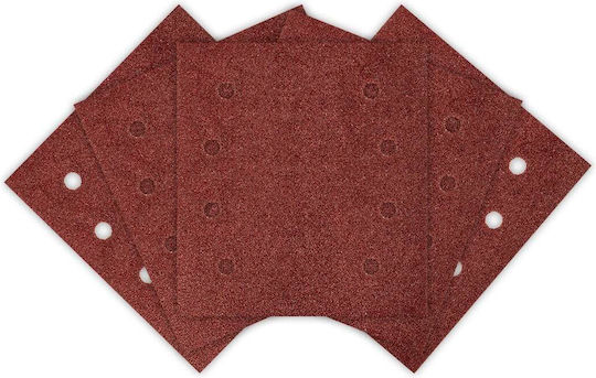 Neo Tools Sandpaper K80 with Holes 113x113mm Set 5pcs