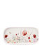 Lumarko Servierplatte Oval aus Porzellan Weiß 25x12cm 1Stück