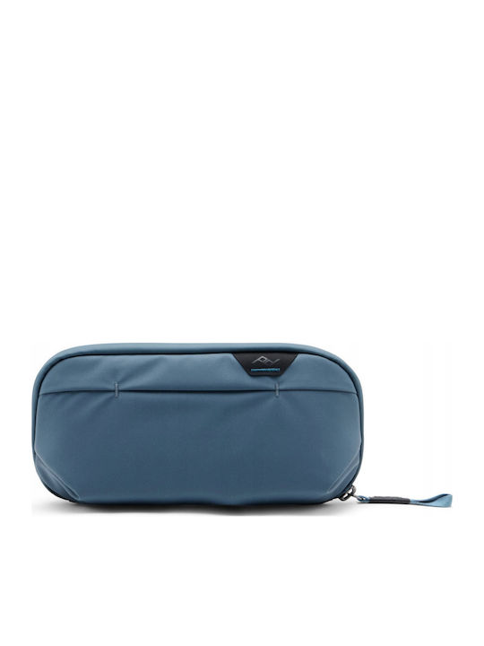 Travel Line Peak Design Wash Pouch Small Ocean Cosmetic Bag Blue