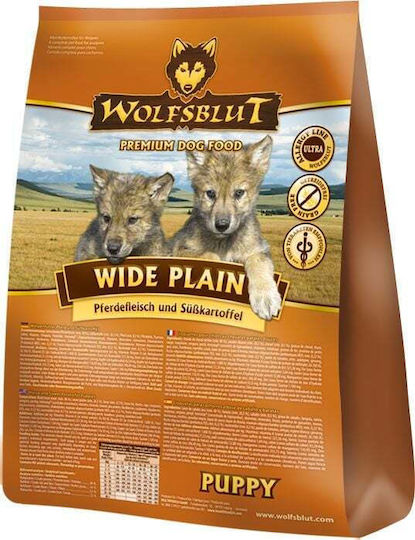 Wolfsblut Wide Plain 2kg Dry Food for Puppies with Rabbit, Rabbit and Potatoes
