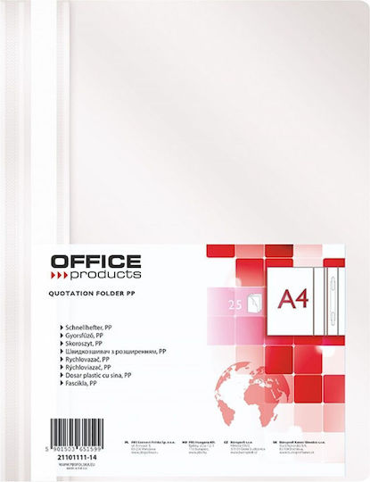 Office Products Skor.office Products A4 White Folder 21101111-14