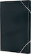 Teka Accordion File Folder A4 Rubber Band 13 Dividers Black