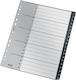 Divizoare Pp Leitz Recycle A4 Maxi 1-20 Negre