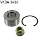 Skf Wheel Bearing Kit Vkba 3416