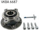 Skf Kit Rulmenți de Roată Vkba 6687