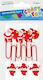 Craft Fun Decorative Bn Clothespins Snowmen 6 Pieces Cf Pbh 12/288