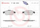 Brembo P 68 050 Brake Pad Set Disc Brake