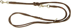 Pure Adjustable Dog Leash Leather Brown S 2 m/1...