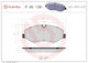 Brembo Bremsbelag Set Scheibenbremse P 50 129