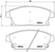 Brembo Brake Pad Set Disc Brake P 59 077