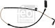 Warning Contact Wear of Brake Friction Material Febi Bilstein 08203