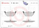 Brembo Brake Pad Set Disc Brake P 85 041x
