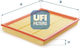 Car Air Filter Ufi 30.017.00