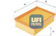 Car Air Filter Ufi 30.609.00