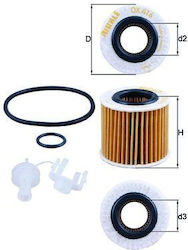 Mahle Oil Filter Ox 416d2
