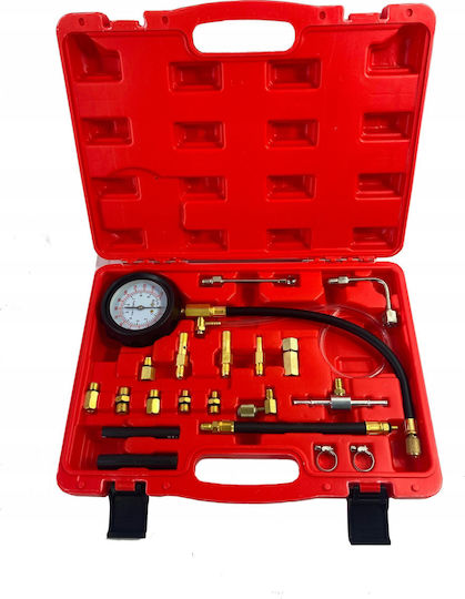 Rockforce Diesel Engine Compression Pressure Tester Spiral Adapters 0-70 Bar 19 Pieces