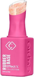 Gummi Cupio Base Effekt X Perfekte Flakes Reines Gold 15ml