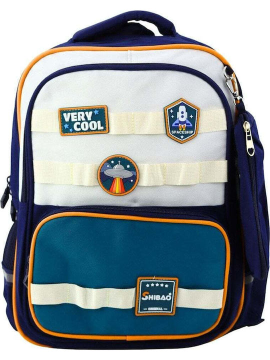 Schulranzen Space Patches Pencil Case Marine 16l