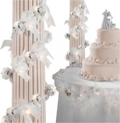 Illuminated Garland Small Roses Wilton