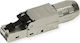 Rj-45 Connector Outdoor Installation Roline Cat.6a Category Ea Stp Silver