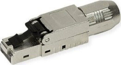 Rj-45 Connector Outdoor Installation Roline Cat.6a Category Ea Stp Silver