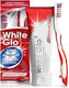 White Glo Whitening Toothpaste Extra Strength 2 1 Mouthwash 100ml + Toothbrush
