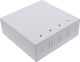 Inline Ftth Empty Box Up To 4x Lc Duplex 4x Sc Simplex Surface Mount 80mm White