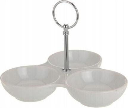 Koopman Platou pentru aperitive Ø20cm L20xl15cm 1buc