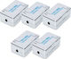 Conector Cat 6 Cablu Twisted Pair 5 Bucăți