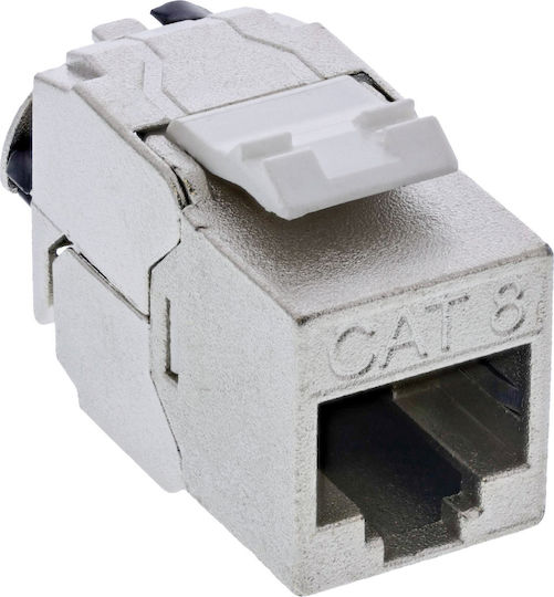 Inline Inline Keystone RJ45 Socket Slim Snap-in Cat.8.1 Integrated Cable Tie