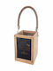 Orion Christmas Wood Lantern