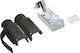 Inline Inline Cat.6a RJ45 Shielded Crimp Plugs Bend Protection Insertion Guide Black Pack of 100 Pieces
