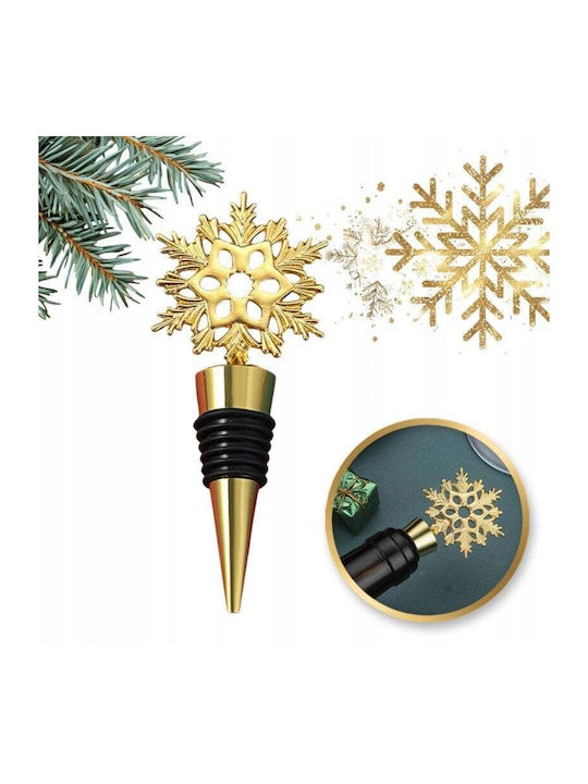 Ecarla Bottle Cap with Snowflakes Ecarla Bottle Cap with Snowflakes