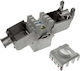 Keystone Jack Rj45 Werkzeuglos Geschirmt Cat 6a Q-lantec
