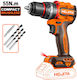 HJIDL205581 Percussive Drill Driver Battery Solo Brushless 20V