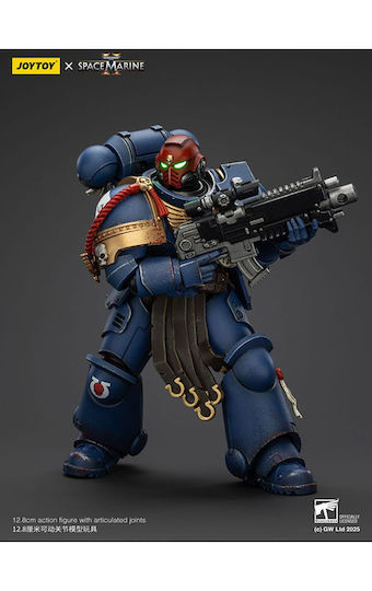 Warhammer 40,000 Space Marine 2 Figurine de Acțiune Sergent Ultramarines Gadriel Ediție de Colector 13 Cm