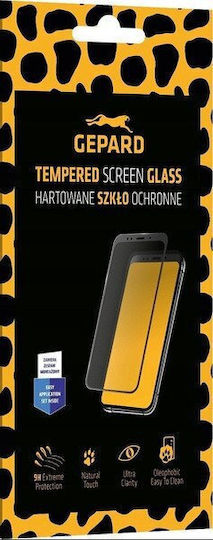 Gepard Full Glue Tempered Glass Μαύρο (Huawei Pura 70, GEPARD)