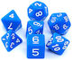 Rebel Σετ Ζαριών Rpg Ματ Μπλε 106188