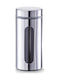 Zeller General Use Vase with Lid Metallic Silver 1200ml 1 Piece