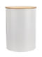 Orion General Use Jar with Lid Metallic White 2300ml 1 Piece