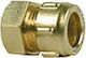 Conex Straight Connector Conex 15x1/2" Brass E031020303