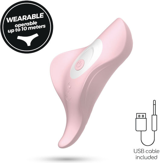 Crushious Vibrator für Paare mit Fernbedienung Rosa