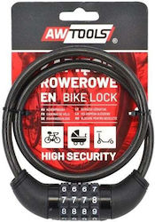 Awtools Κλειδαρια Ποδηλατου 8x65cm Συνδυασμος