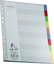 A4 Abscheider 10 Farben A4 Abscheider 10 Farben