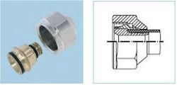 Kisan Vestol 16x2mm 3/4" Clamp Connector 20.32.12
