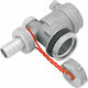 Kan-therm Nickel-Plated Three-Way Air Vent Valve G1'